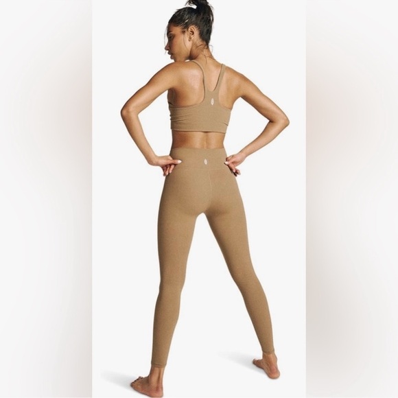 free people movement Pants - FP Movement Never Better Tan 7/8” Leggings Excellent Cond. Size XS